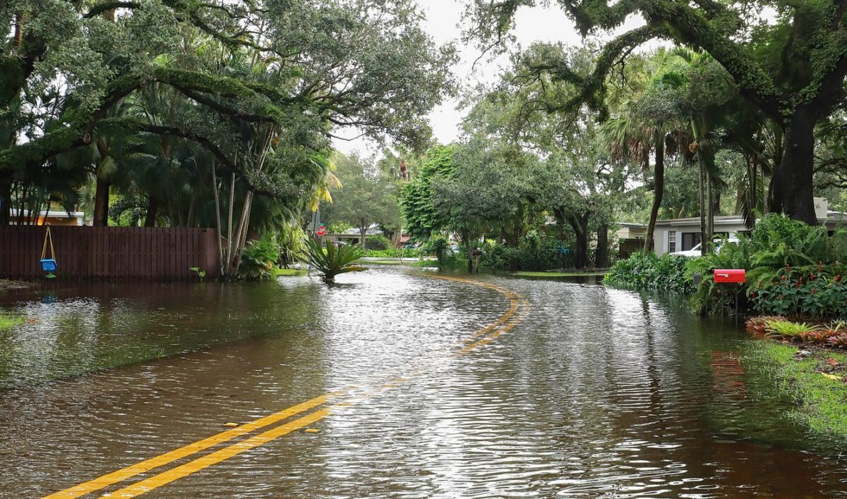 Flood damage restoration service in Round Lake for emergency street and residential water cleanup
