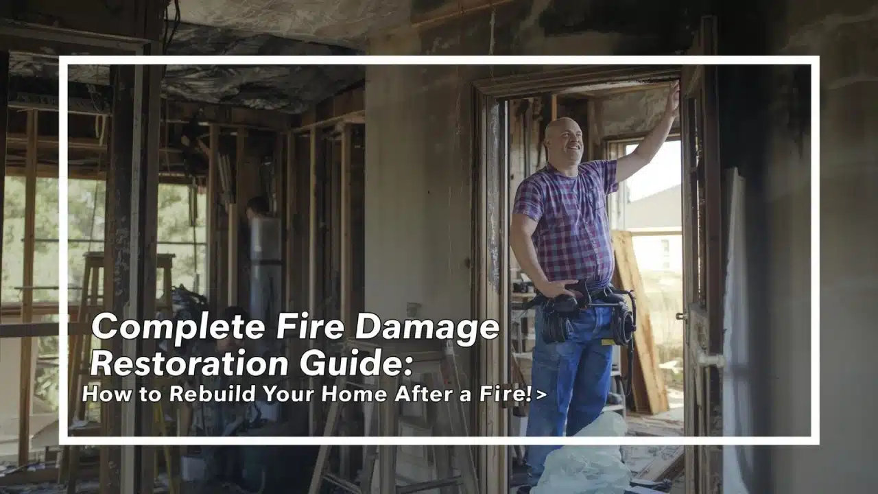 Fire and water damage restoration service in Round Lake for emergency cleanup and home restoration