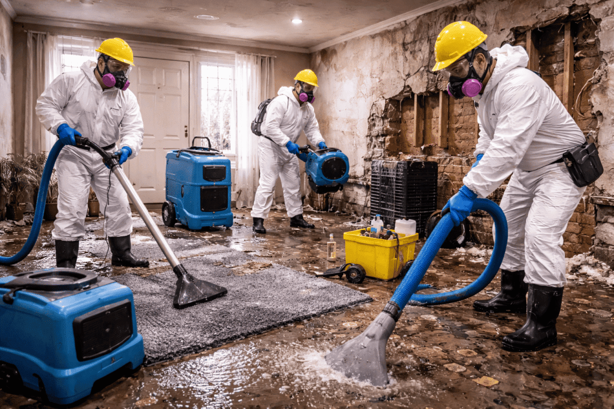 Professional Flood Cleanup Services